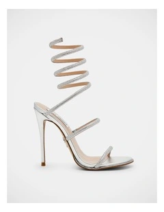 Exotica-Rhs Dress Heels in Silver