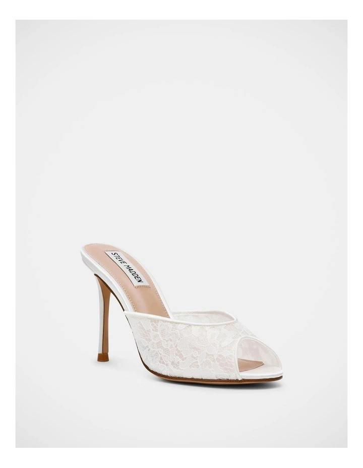 Rollout-L Dress Heels in White image 2