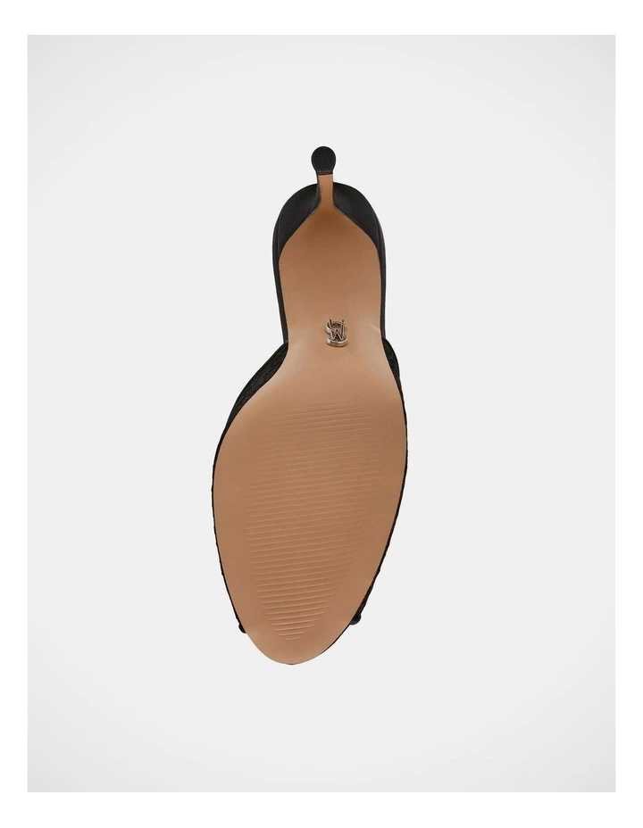Rollout-L Dress Heels in Black image 7