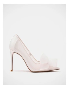 Taffy Dress Heels in White