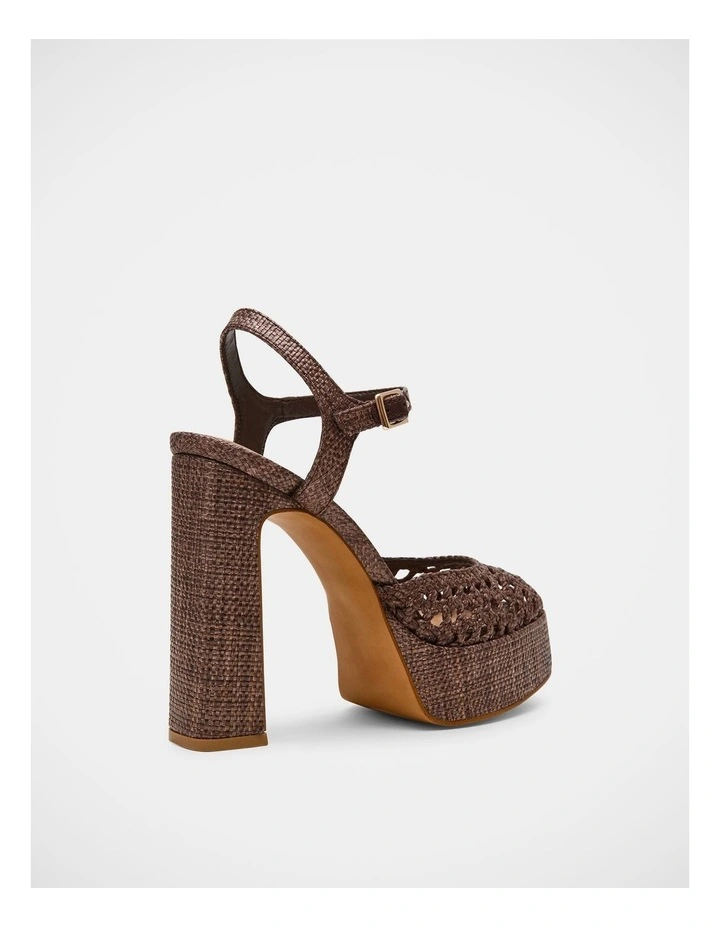 Lexie-Raff Dress Heels in Brown image 5