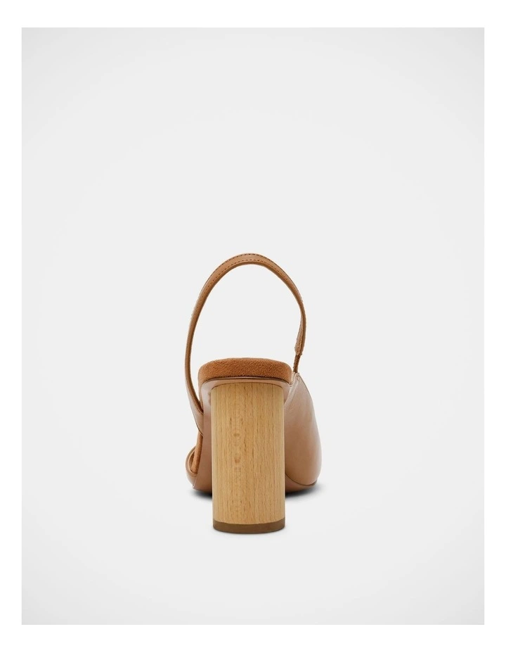Janine Dress Heels in Tan image 6