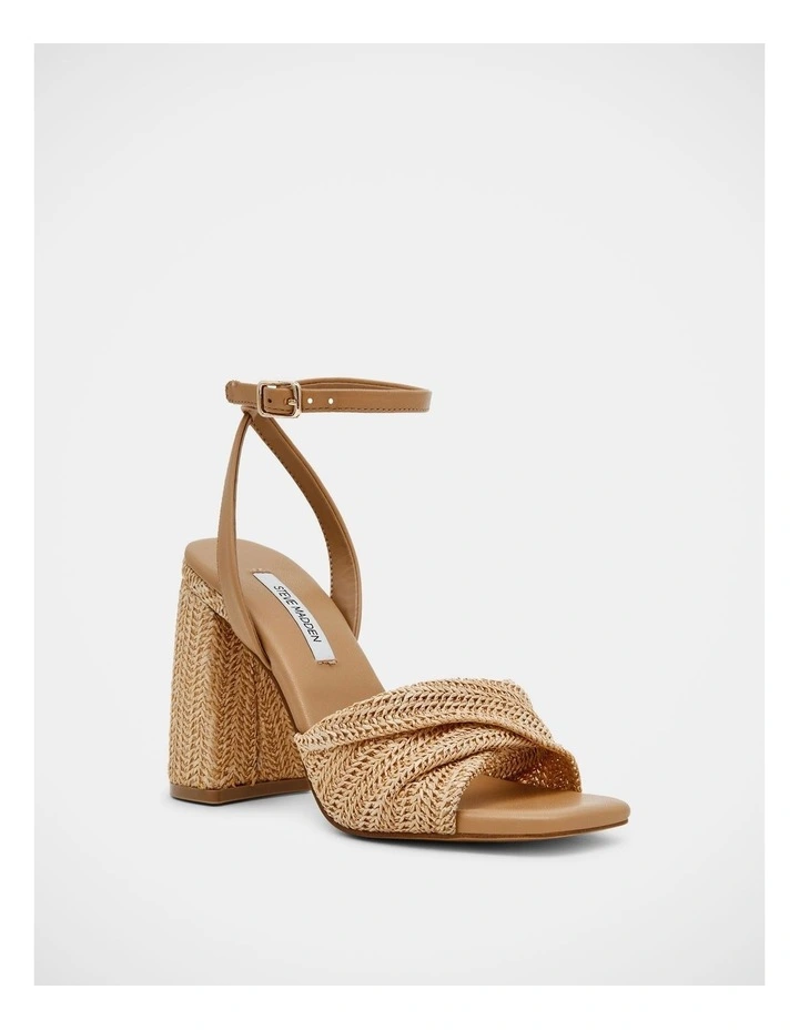 Mandy-Raff Dress Heels in Raffia image 2
