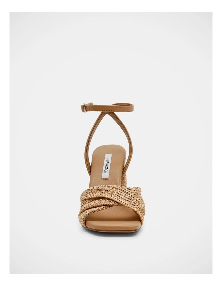 Mandy-Raff Dress Heels in Raffia image 3