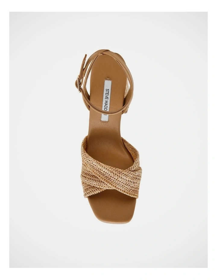 Mandy-Raff Dress Heels in Raffia image 4