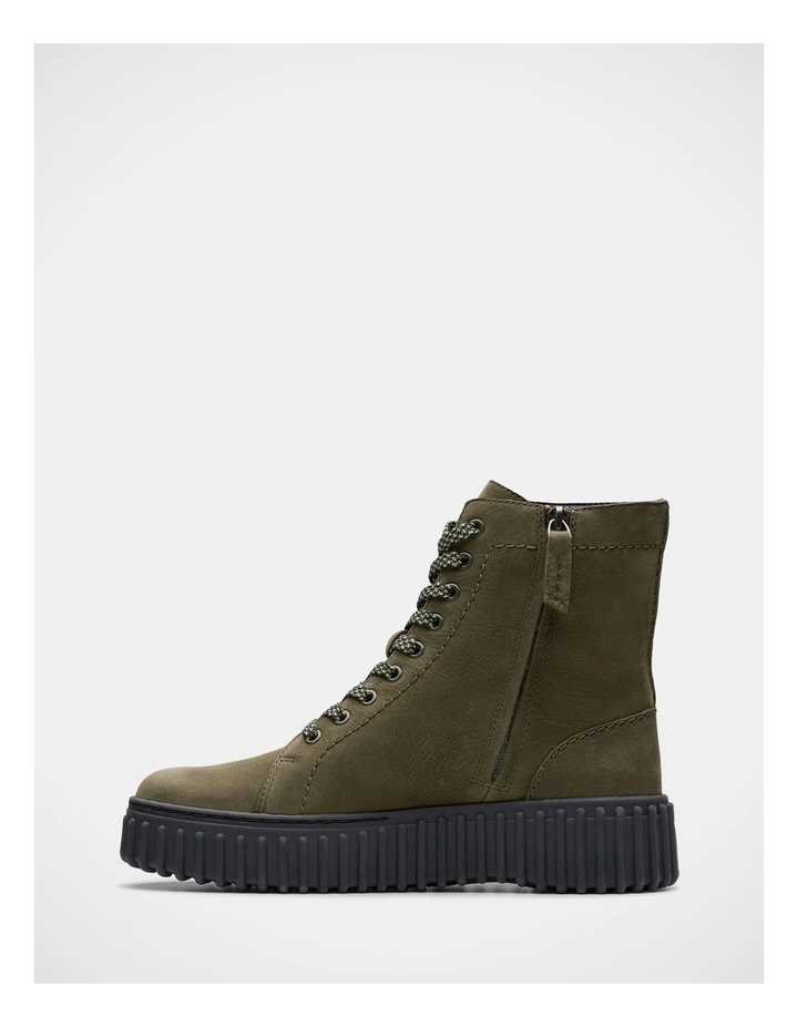 Torhill Rise Boots in Dark Green image 2