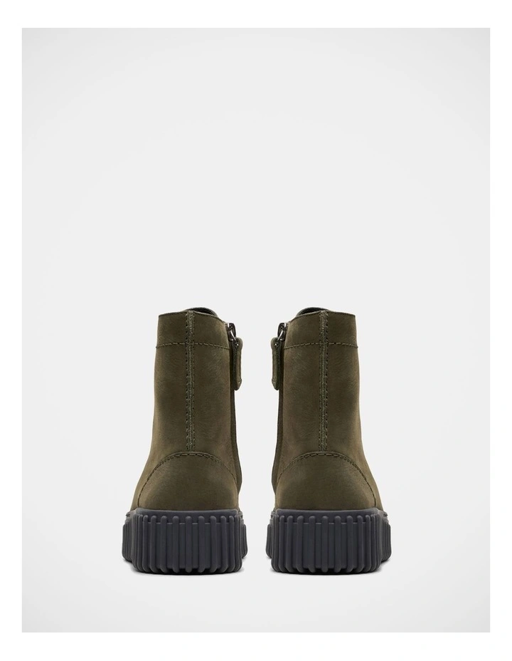 Torhill Rise Boots in Dark Green image 5