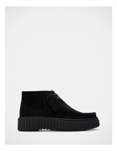 Torhill Moss Boots in Black