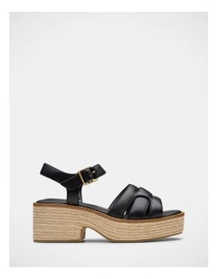 Coledale Strap Sandals in Black