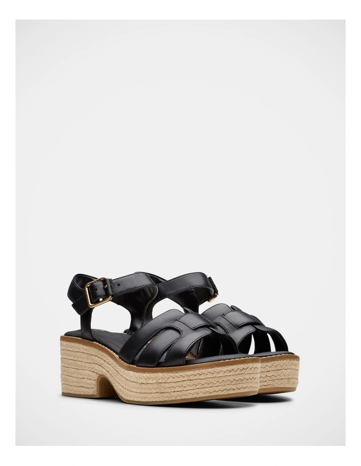 Coledale Strap Sandals in Black image 4
