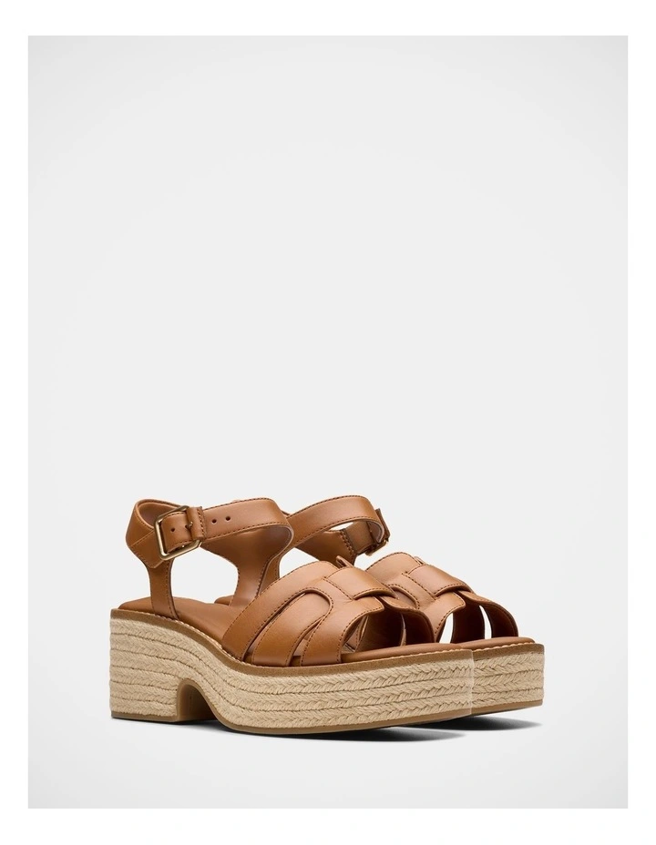 Coledale Strap Sandals in Tan image 4
