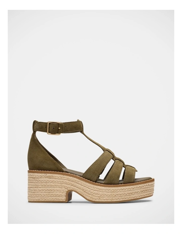 Coledale Sun Sandals in Dark Olive image 1