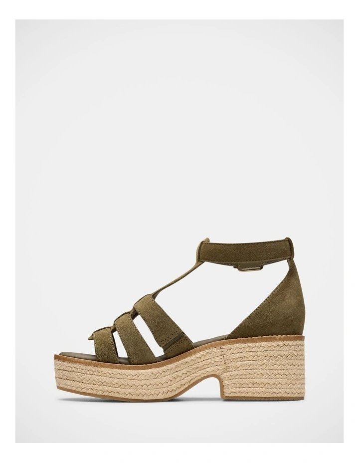 Coledale Sun Sandals in Dark Olive image 2