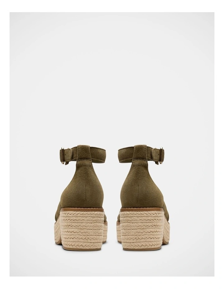 Coledale Sun Sandals in Dark Olive image 5
