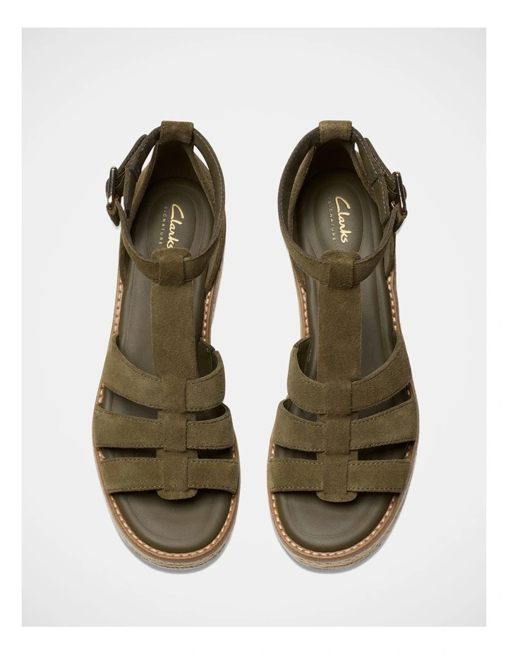 Coledale Sun Sandals in Dark Olive image 6