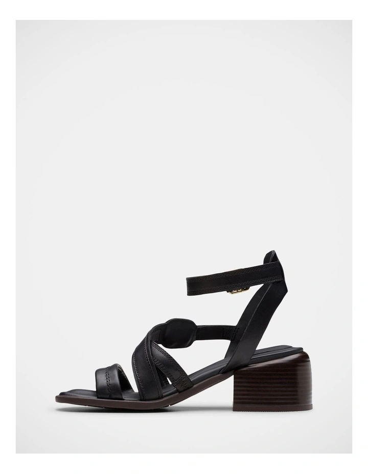 Morwyn Strap Sandals in Black image 2