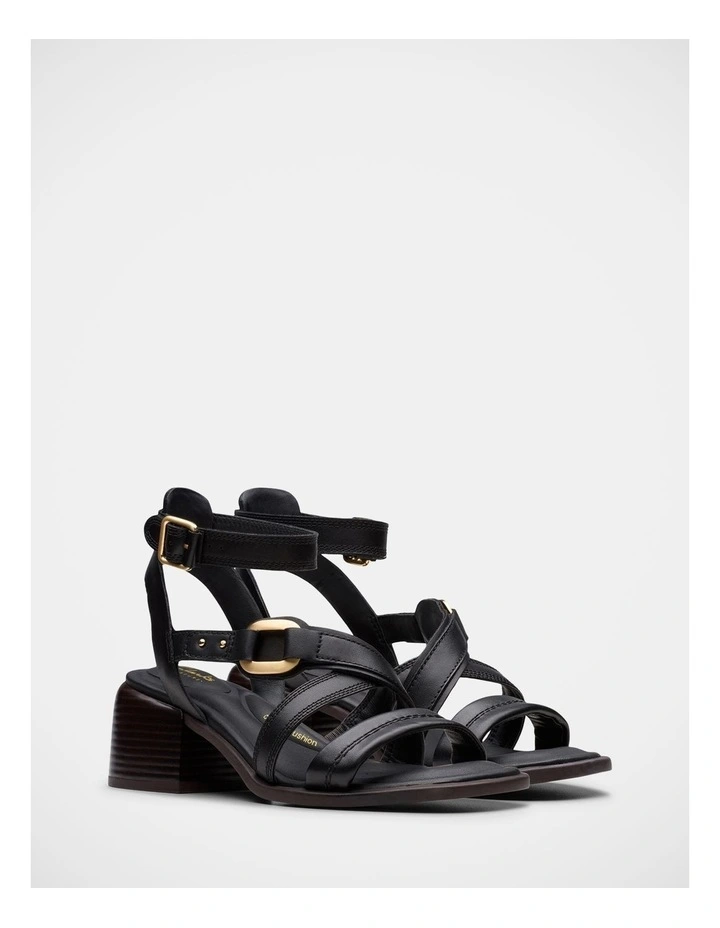 Morwyn Strap Sandals in Black image 4
