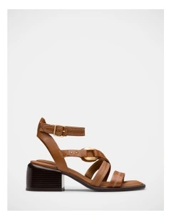 Morwyn Strap Sandals in Tan