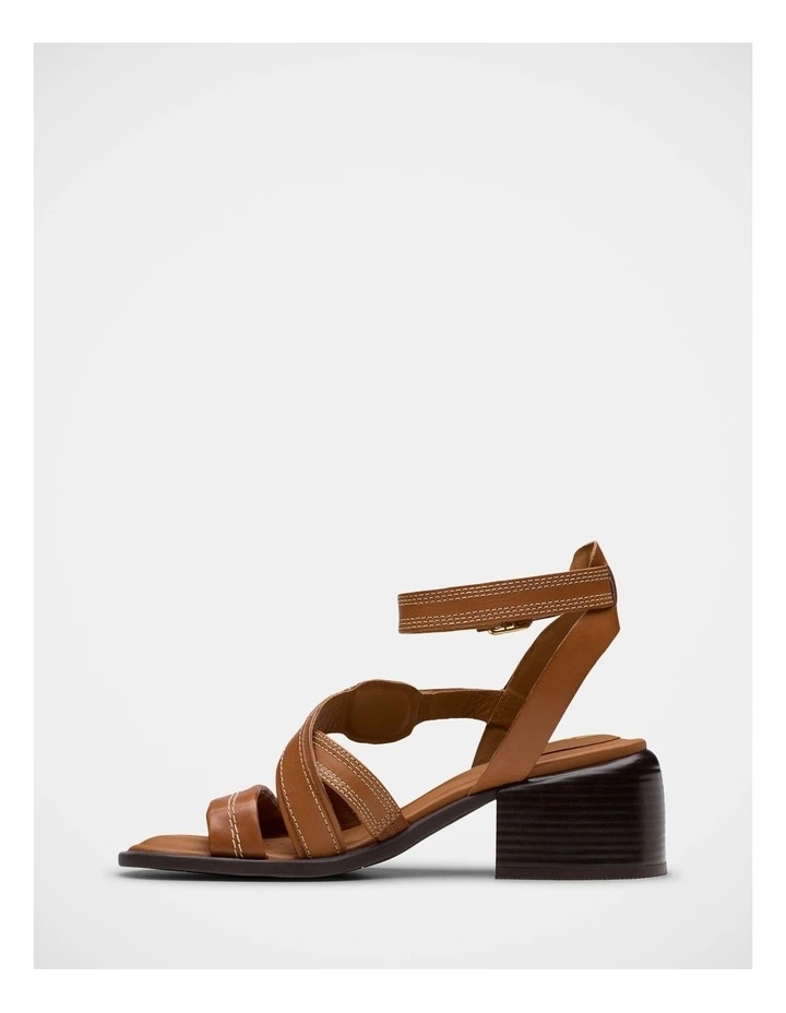 Morwyn Strap Sandals in Tan image 2