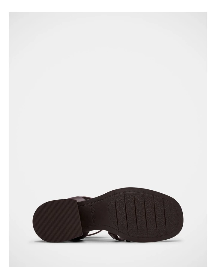 Morwyn Strap Sandals in Wine image 3