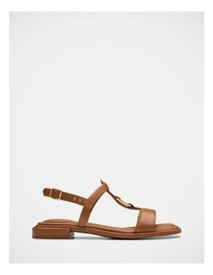 Ariany Sling Sandals in Tan