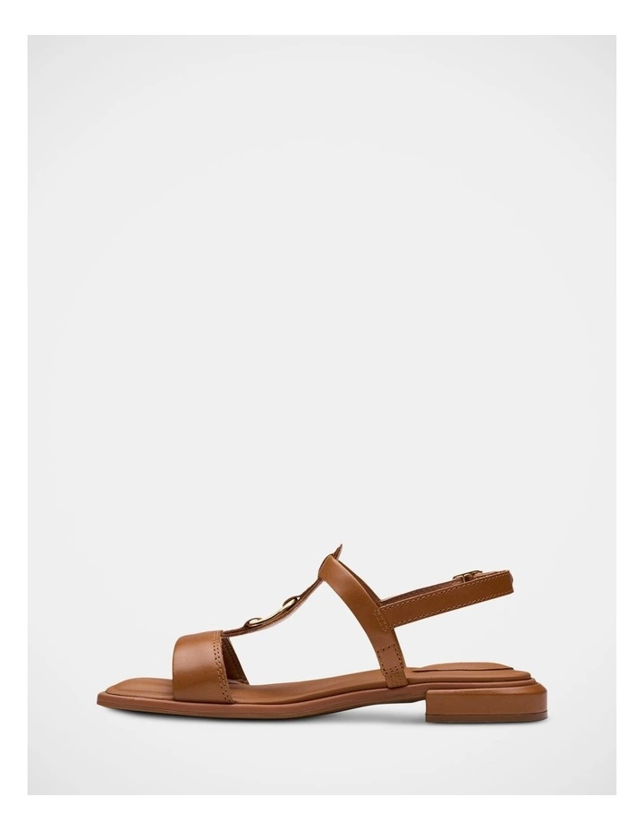Ariany Sling Sandals in Tan image 2