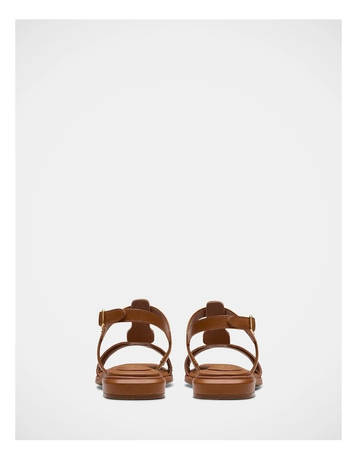 Ariany Sling Sandals in Tan image 5