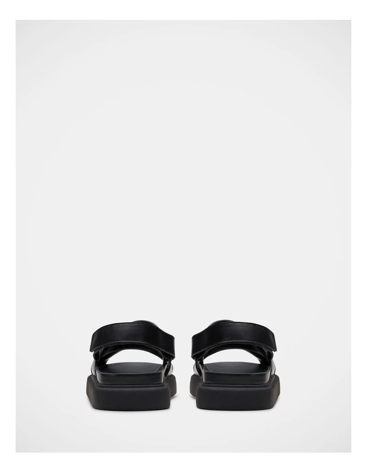 Aristella Sun Sandals in Black image 5