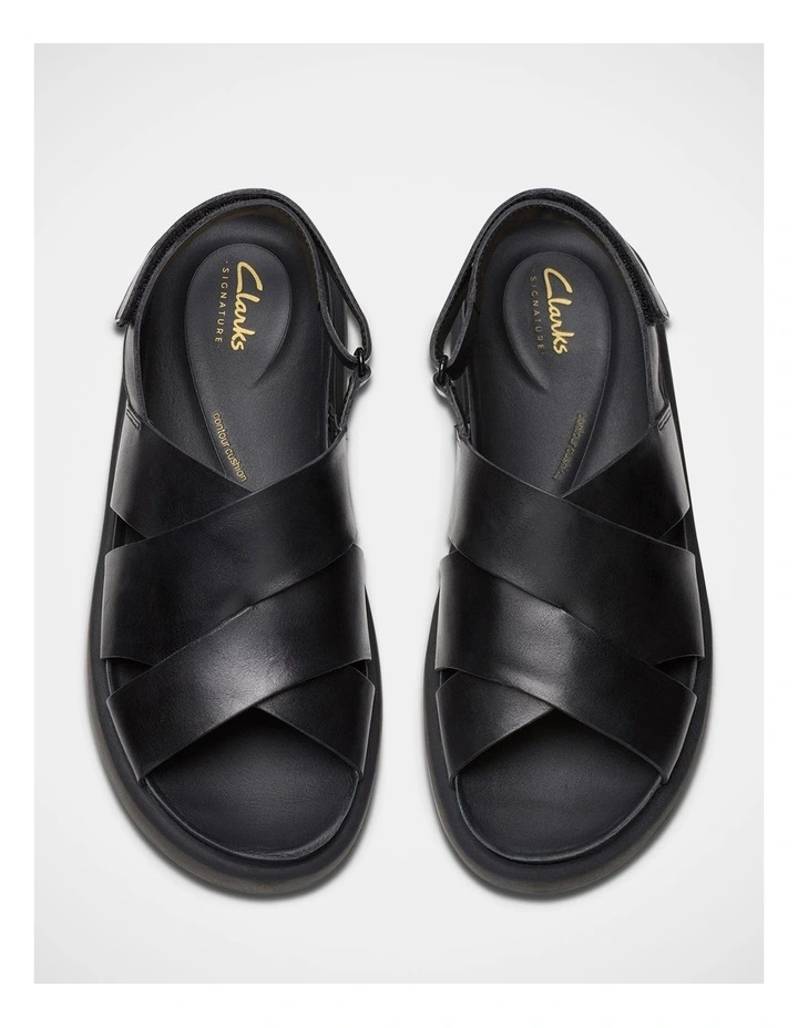 Aristella Sun Sandals in Black image 6