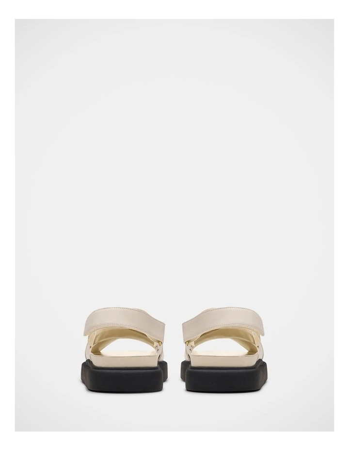 Aristella Sun Sandals in Cream image 5