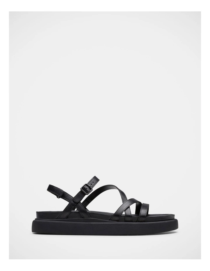 Aristella Rose Sandals in Black image 1
