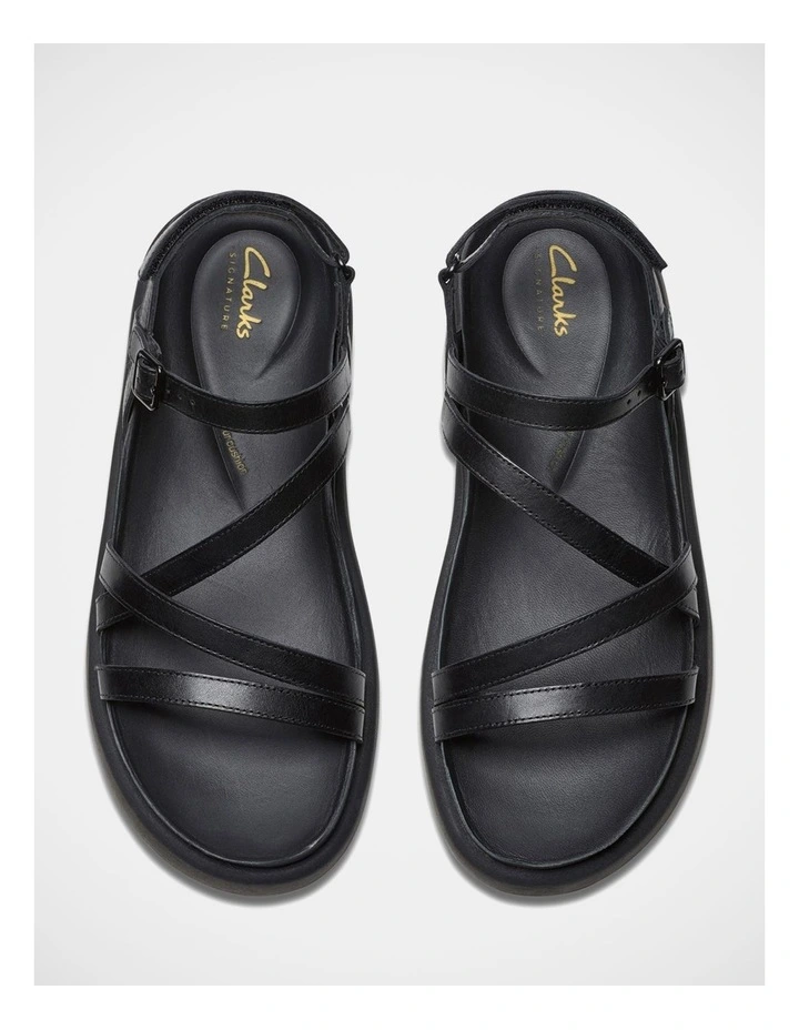 Aristella Rose Sandals in Black image 6