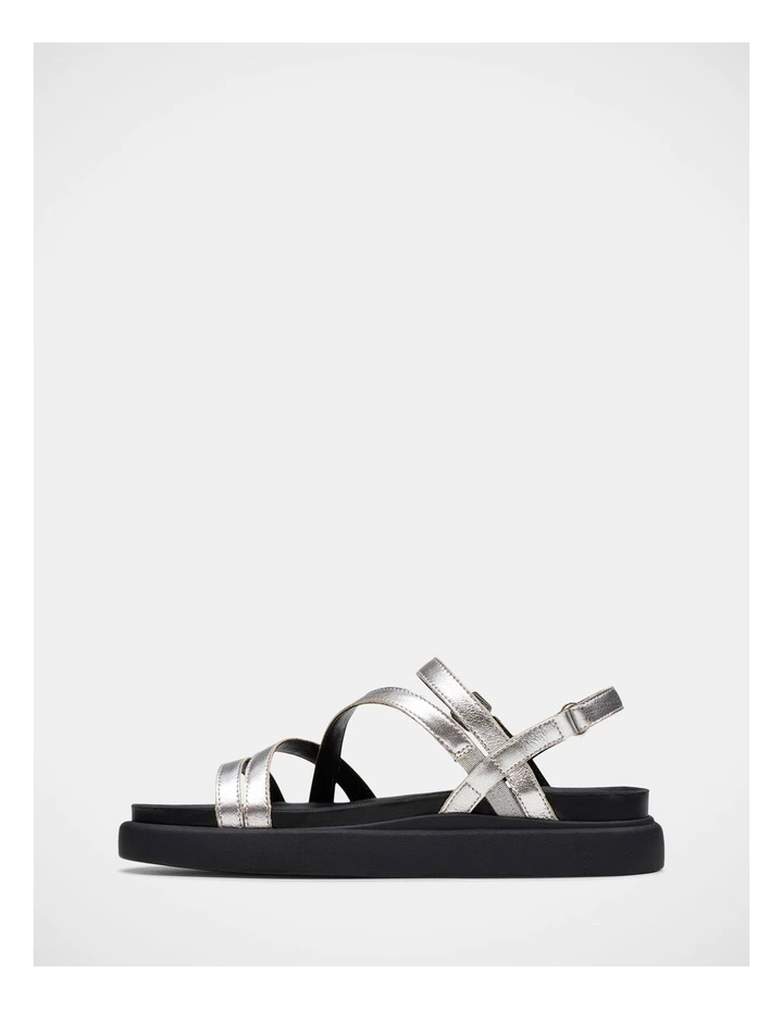 Aristella Rose Sandals in Silver image 2