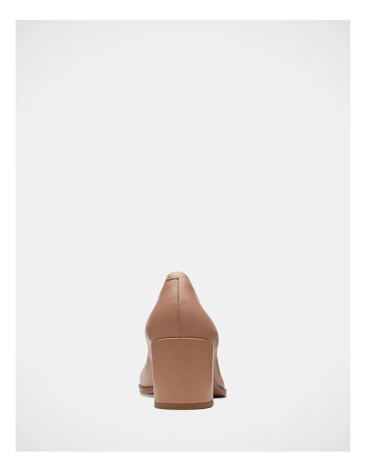 Freva55 Court Shoes in Praline image 6