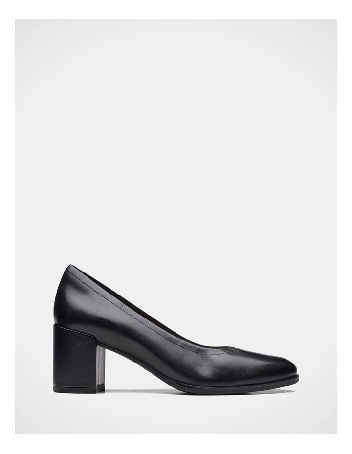 Freva55 Court Shoes in Black image 1