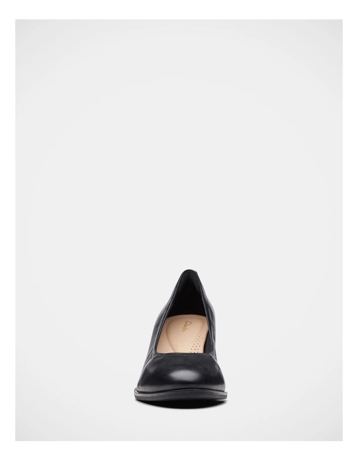 Freva55 Court Shoes in Black image 3