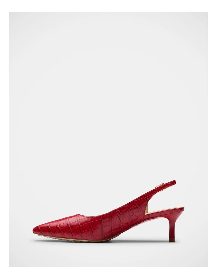 Adela Sling Shoes in Red image 2
