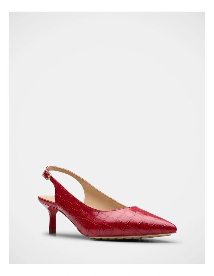 Adela Sling Shoes in Red image 7