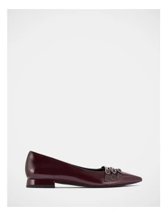 Sensa15 Strap Shoes in Burgundy
