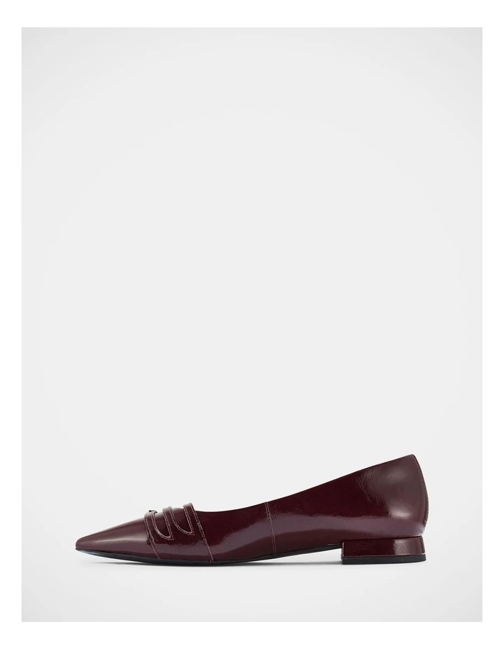 Sensa15 Strap Shoes in Burgundy image 3