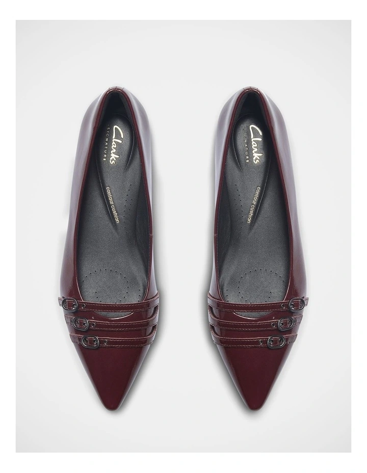 Sensa15 Strap Shoes in Burgundy image 6