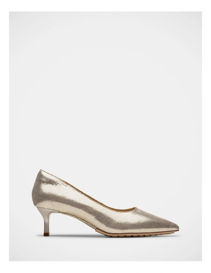 Adela Court Shoes in Champagne image 1