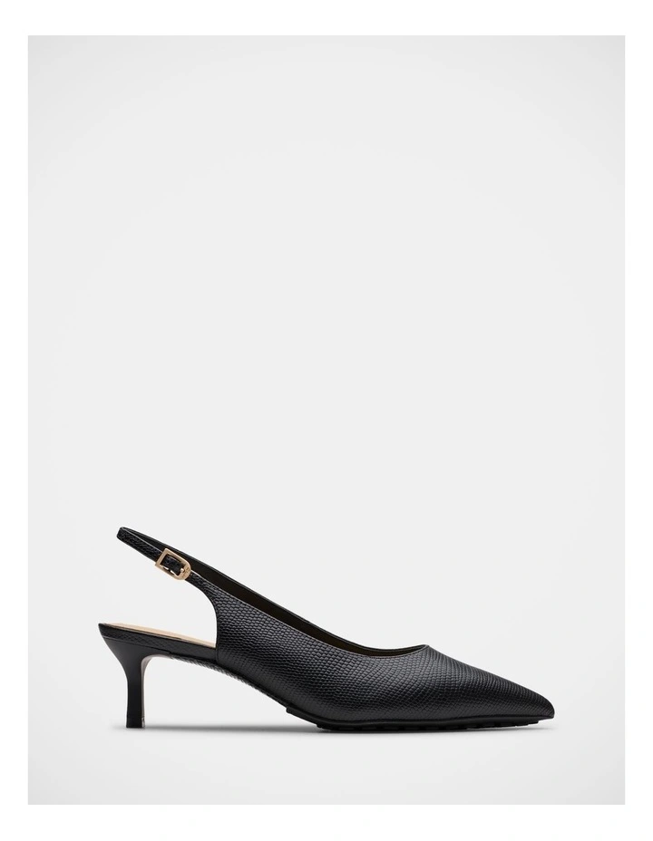 Adela Sling Shoes in Black Interest image 1
