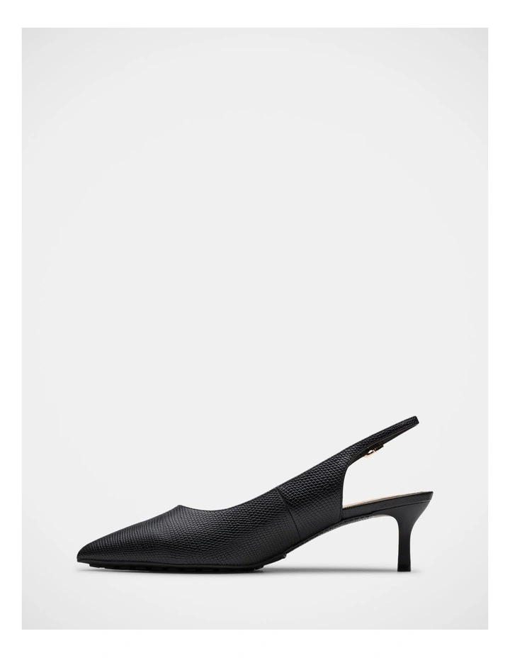 Adela Sling Shoes in Black Interest image 2