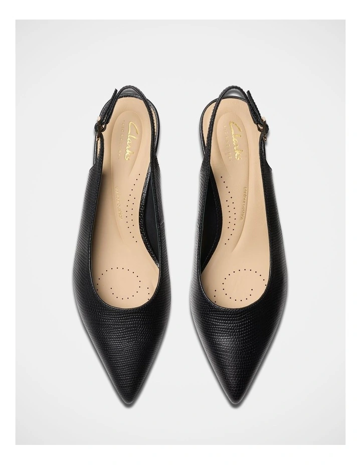 Adela Sling Shoes in Black Interest image 6