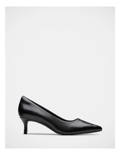 Zarey Court Shoes in Black