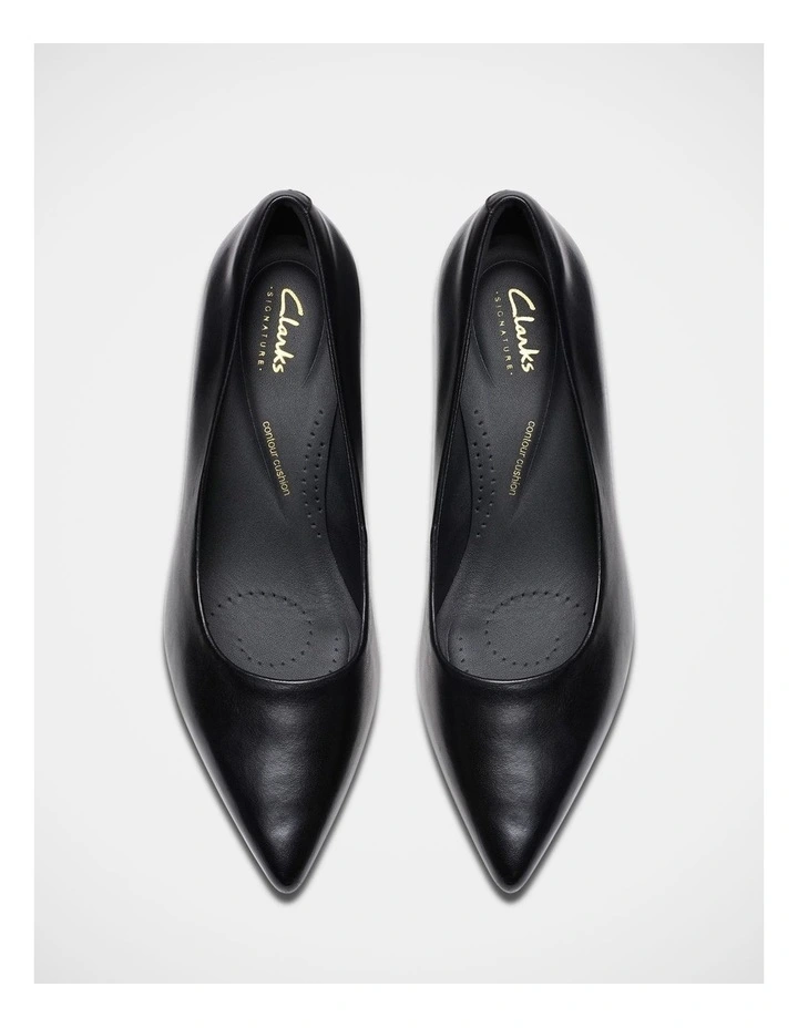 Zarey Court Shoes in Black image 6