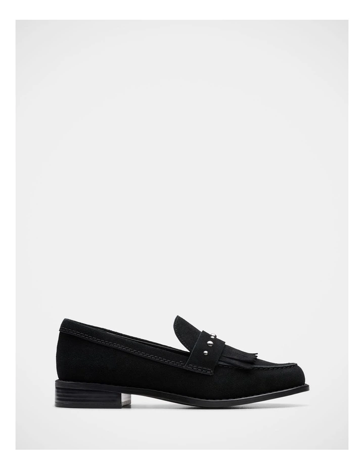 Hana Loafer Shoes in Black image 1