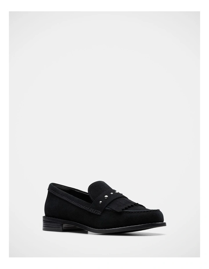Hana Loafer Shoes in Black image 2