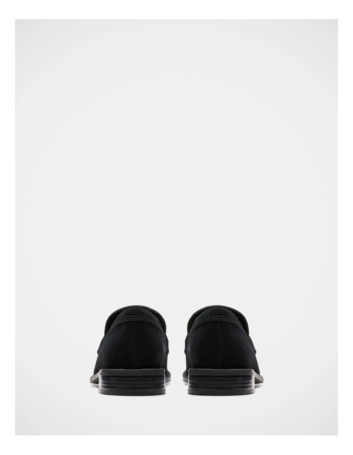 Hana Loafer Shoes in Black image 5
